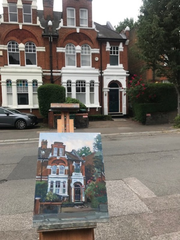 17 Weston Park. Crouch End. London by Alan Lancaster