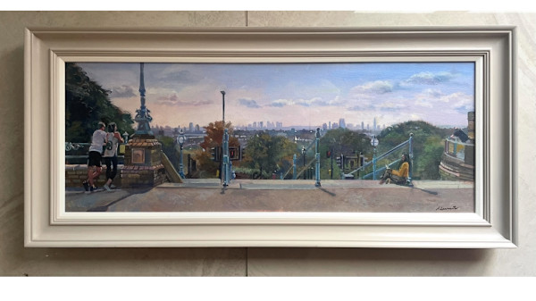 Summer View from Alexandra Palace Over the City by Alan Lancaster