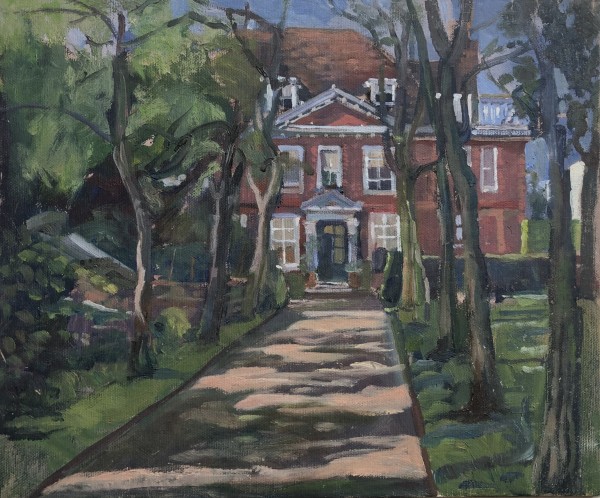 Fenton House (pleinair version). Hampstead. London by Alan Lancaster