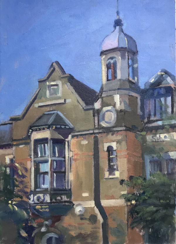 The Old School. Hampstead by Alan Lancaster