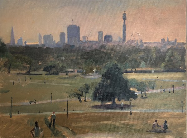 Sultry Summer Morning. Primrose Hill. London (ONE OF MANY AVAILABLE AS A PRINT) by Alan Lancaster