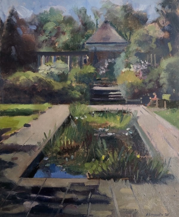 The Hill Garden, Golders Green. Hampstead. London (ALSO AVAILABLE AS A PRINT) by Alan Lancaster