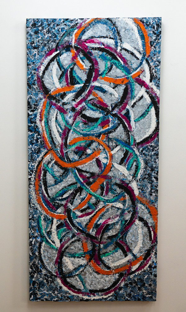 Bubble Painting by Laura Roosevelt Triune Studio LLC