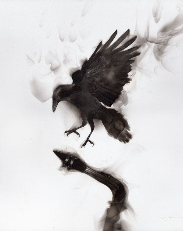 Crow & Sax by Steven Spazuk