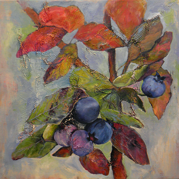 Blueberries by Sharron Schoenfeld