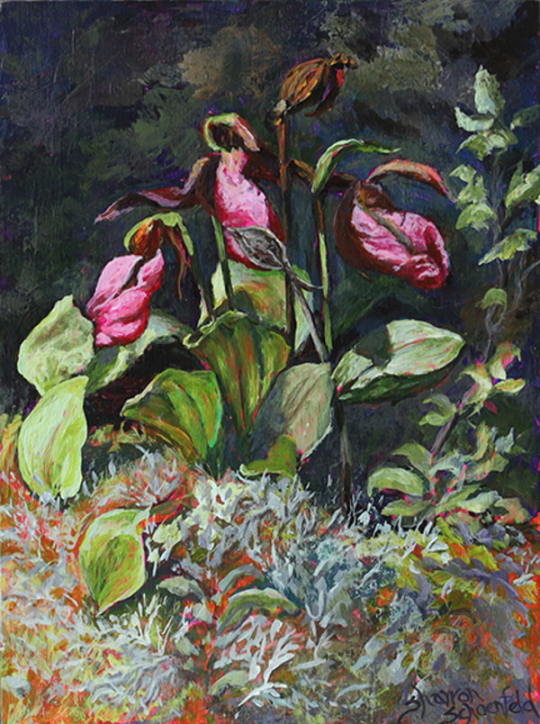 Orchids, East Trout Lake by Sharron Schoenfeld, Image 1.