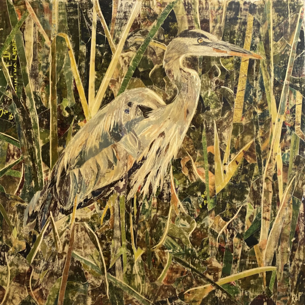 Untitled (Heron) by Randy L Purcell