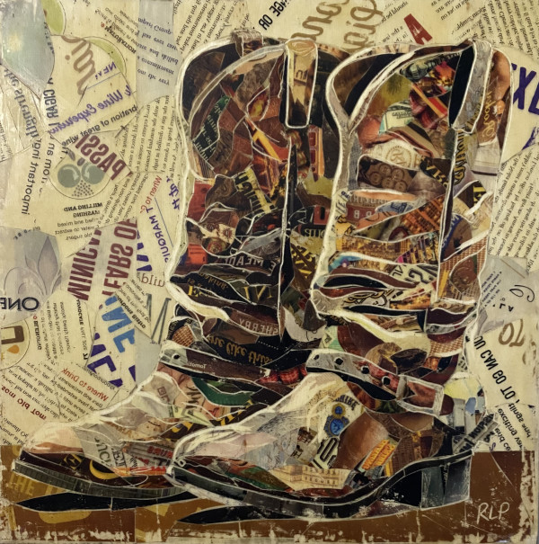 Untitled Boots by Randy L Purcell