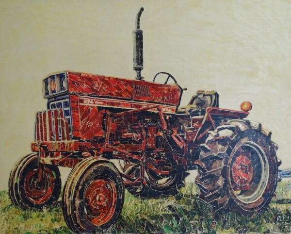 Untitled Tractor by Randy L Purcell