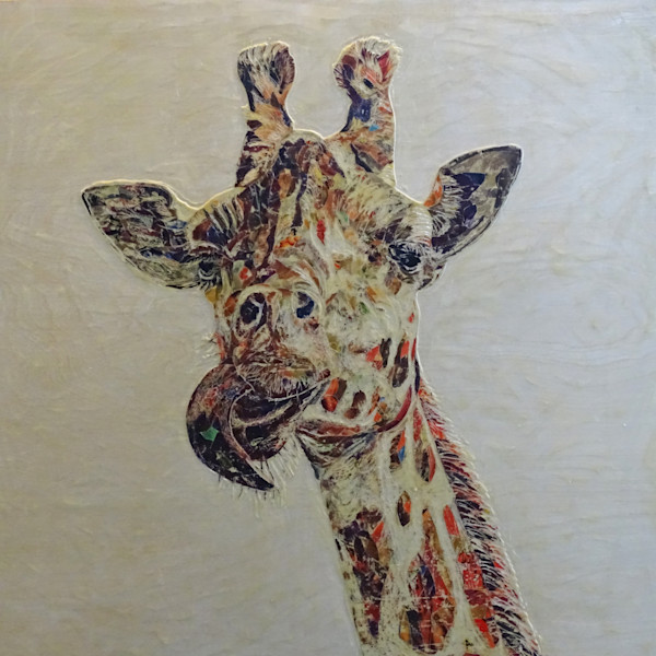 Goof (giraffe) by Randy L Purcell