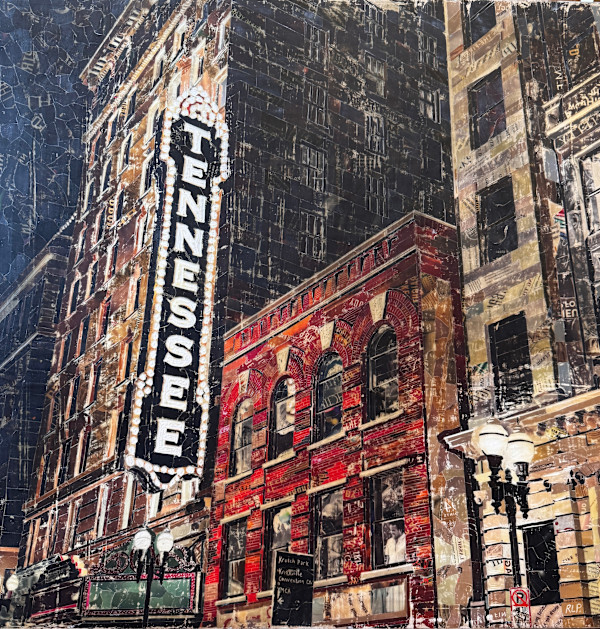 Tennessee Theatre, Night Reflections by Randy L Purcell, Image 1.