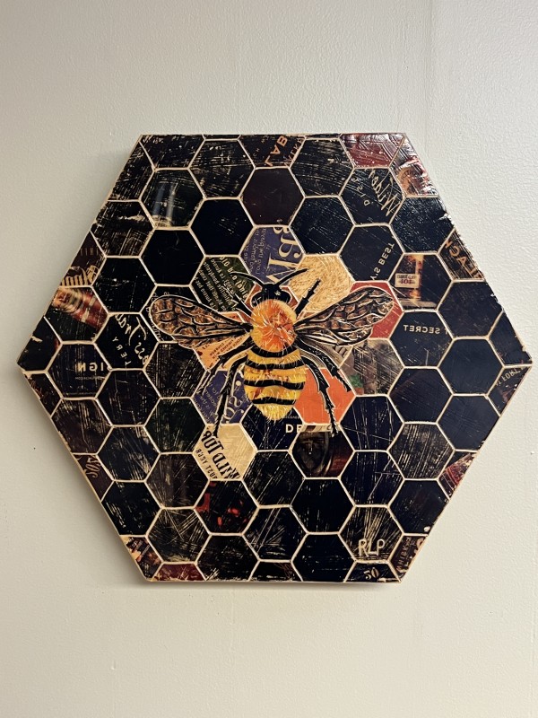 Untitled (Black Bee hex) by Randy L Purcell