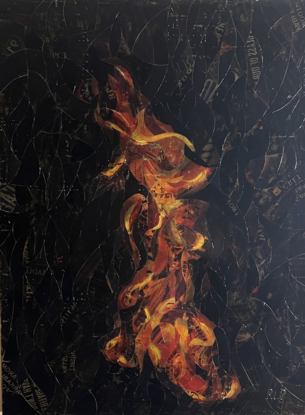 Untitled  (Fire) by Randy L Purcell