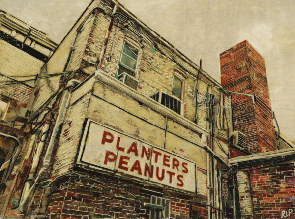 Planters Peanuts in Arcade Alley by Randy L Purcell