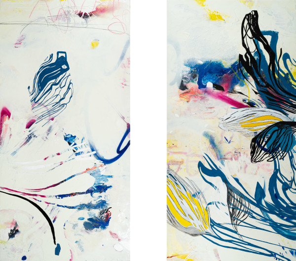 FRESH (diptych) by Laura Letchinger