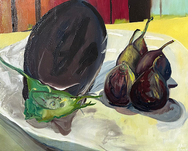 Melanzana y Fichi by Judith Hutcheson