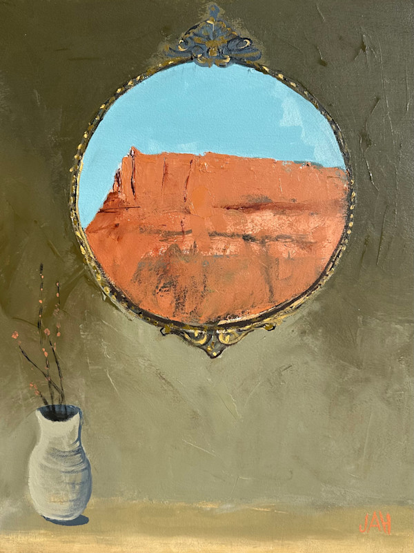 Reflection 4 (Movie Mountain) by Judith Hutcheson