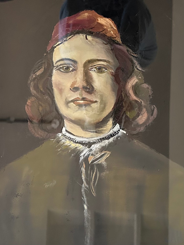 Botticelli Portrait by Judith Hutcheson