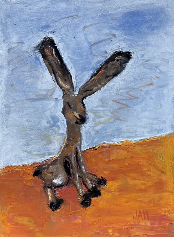 Desert Hare #2 by Judith Hutcheson