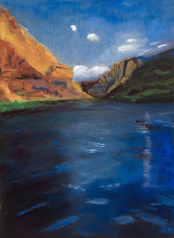 Colorado River Sunset by Judith Hutcheson