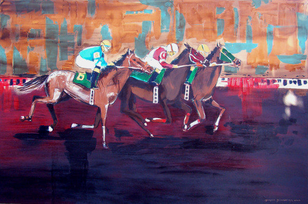 Cavalos de Corrida by Jorge Bandeira