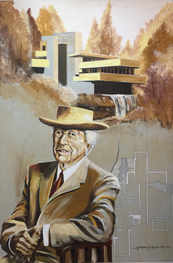 Frank Lloyd Wright by Jorge Bandeira