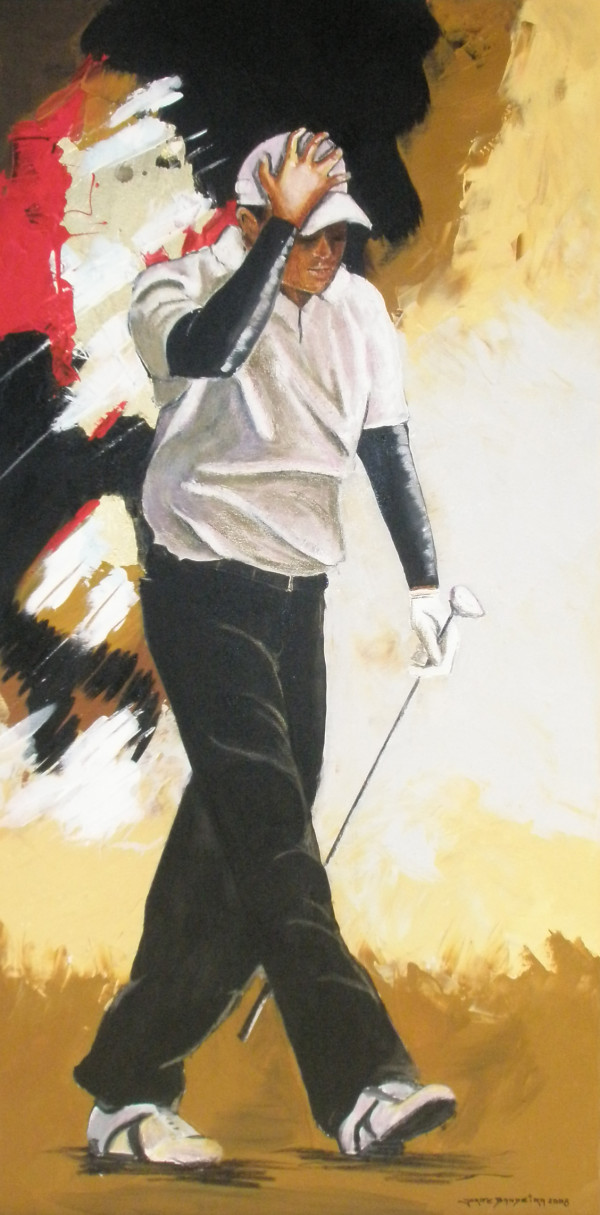 Golfista Preto e Branco by Jorge Bandeira
