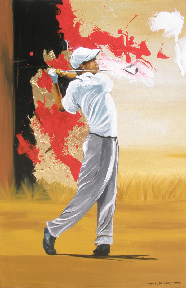 Golfista Swing by Jorge Bandeira