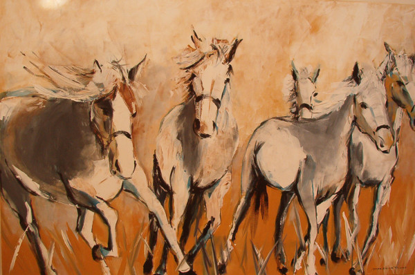 Cavalos Manada by Jorge Bandeira