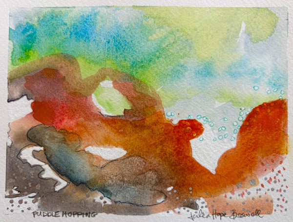 Puddle Hopping by Julea Hope Boswell, Image 1.