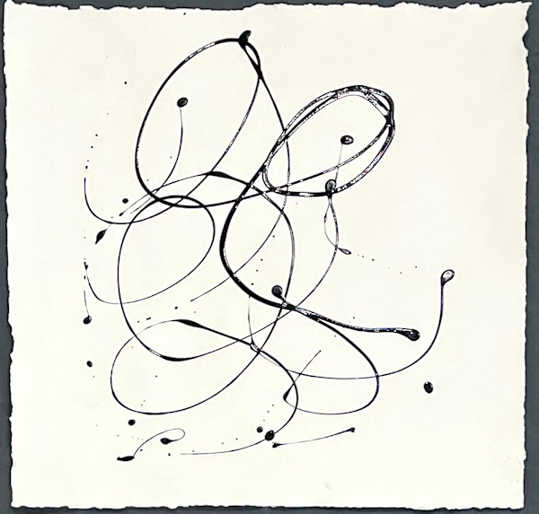 Painted Dances Sketch no.2 by Julea Hope Boswell