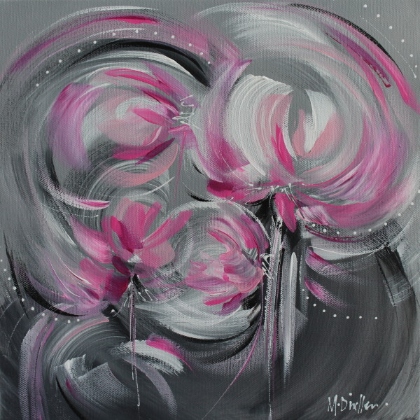 Color Me Pink by Michelle Dinelle Abstracts