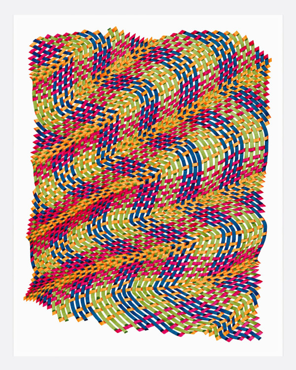 Woven Lines 28 by Dana Piazza