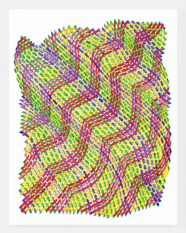 Woven Lines 40 by Dana Piazza
