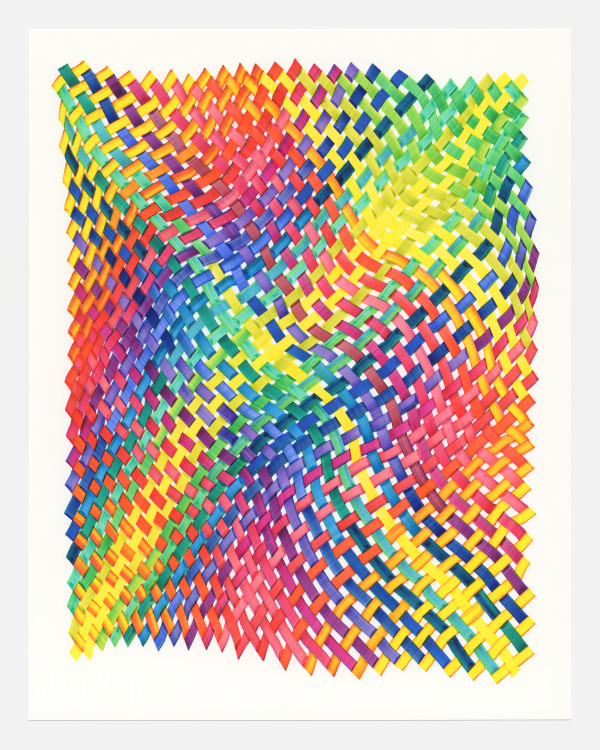 Woven Lines 66 by Dana Piazza