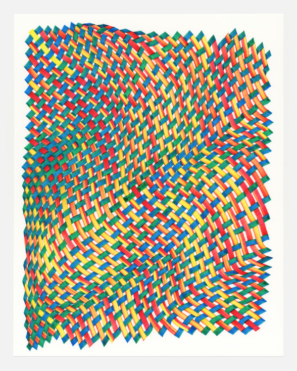 Woven Lines 68 by Dana Piazza