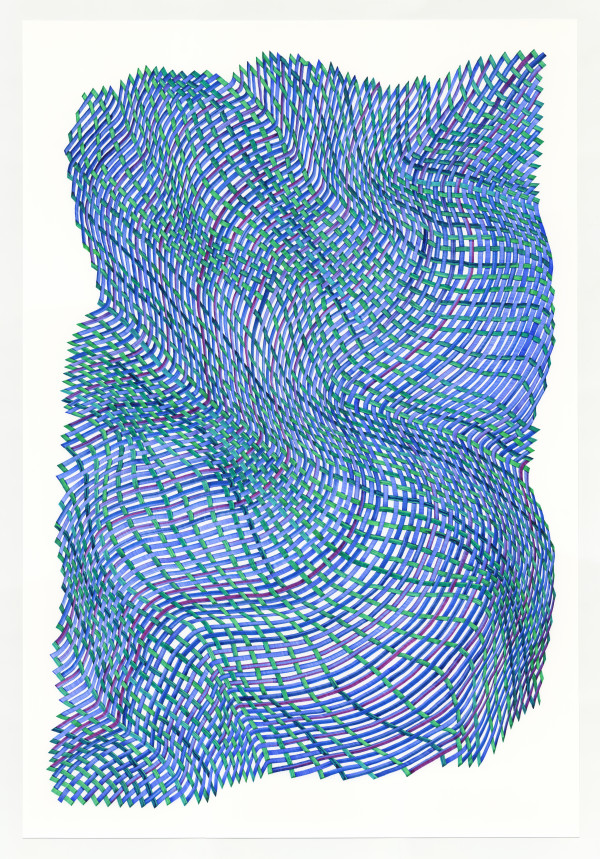 Woven Lines 73 by Dana Piazza