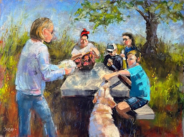 Dog Day Afternoon by Caryn Stromberg