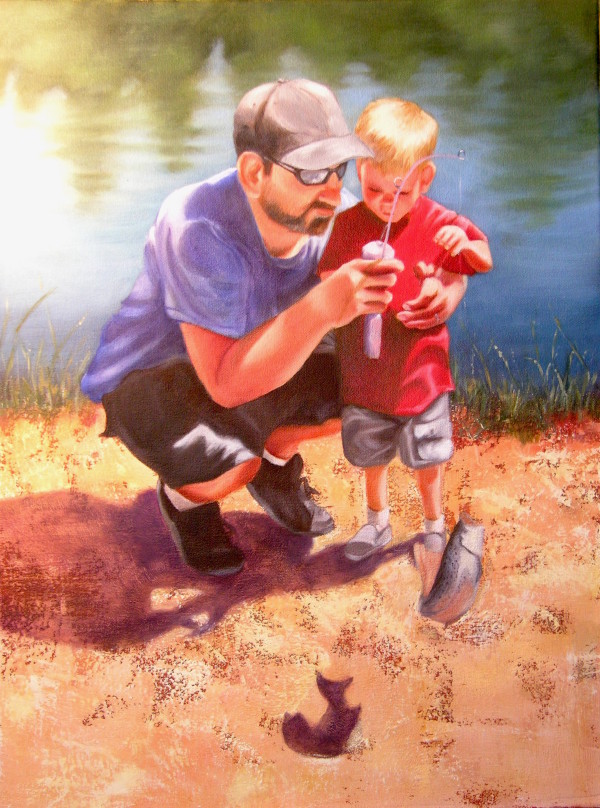 Fishermen by Caryn Stromberg