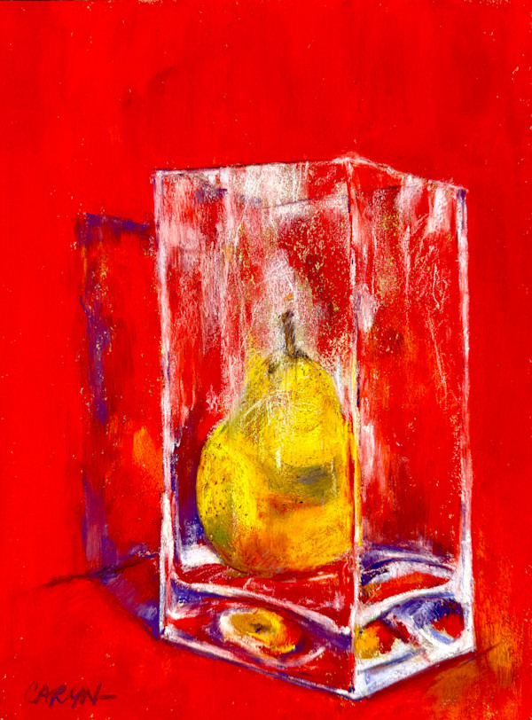 Yellow Pear by Caryn Stromberg