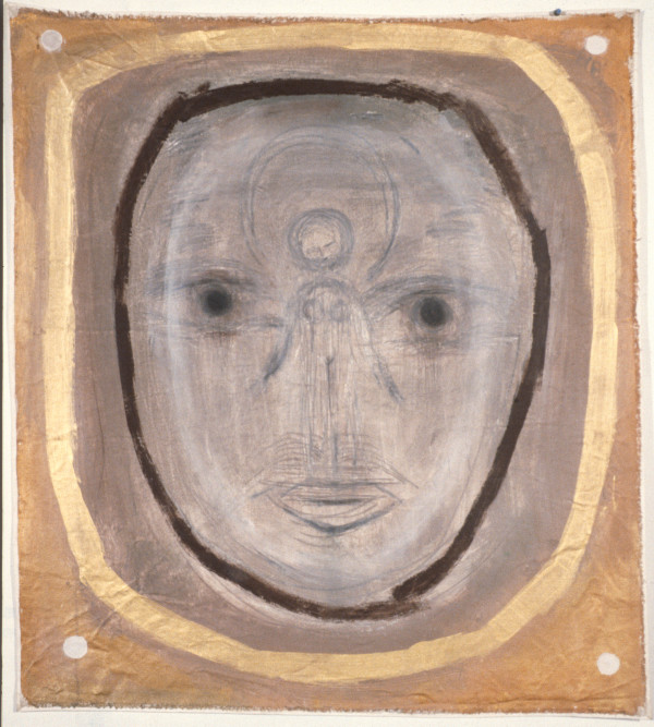 Grey Face with Interior Figure