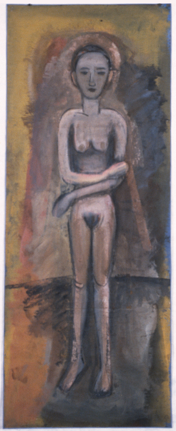 Nude With Folded Arms by Keisho Okayama