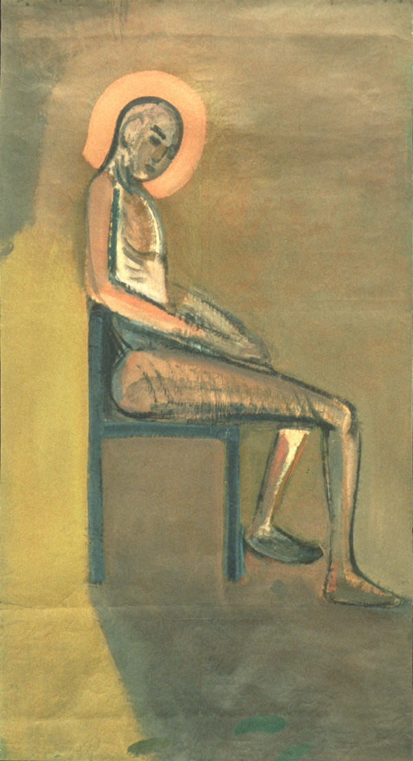 Seated Man by Keisho Okayama