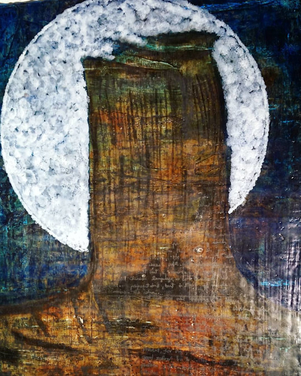 Afro Moon by Eliaichi Kimaro