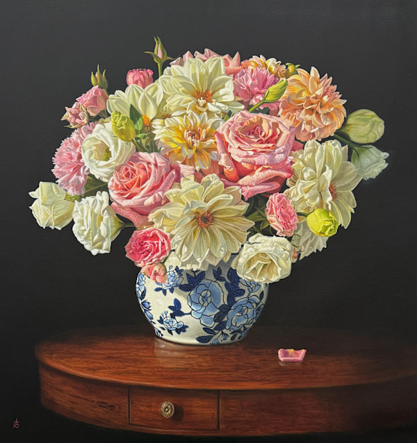 Blush and Blue by Anne-Marie Zanetti