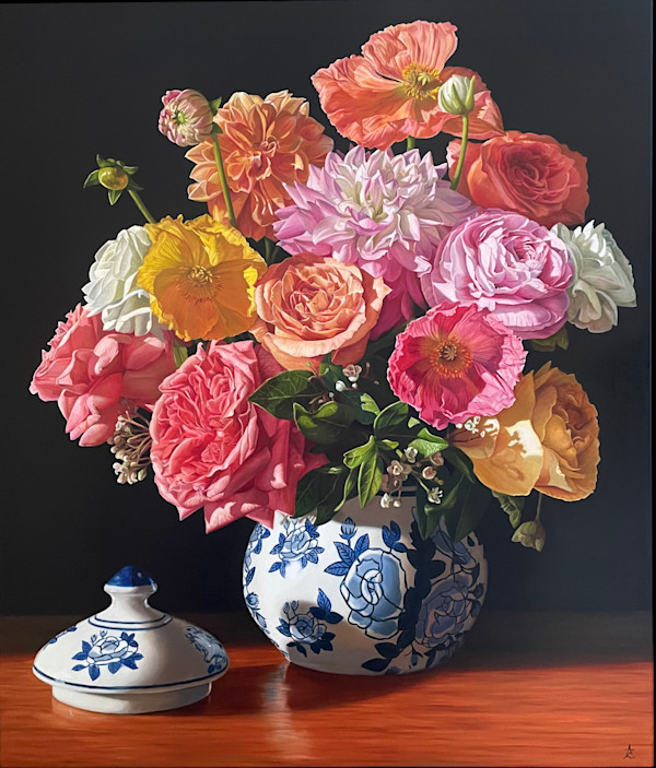 Floral Tapestry by Anne-Marie Zanetti, Image 1.