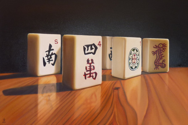 Mahjong Tiles 2 by Anne-Marie Zanetti