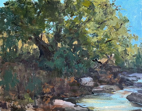Oak Light study by Autumn Barcroft