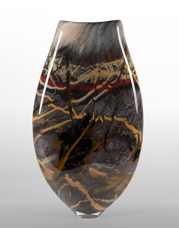 Canyon Walls Black by North Rim Glass Jared & Nicole Davis