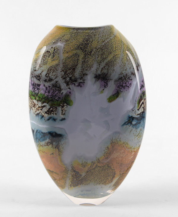 Canyon Walls Small Opalrosa by North Rim Glass Jared & Nicole Davis, Image 1.